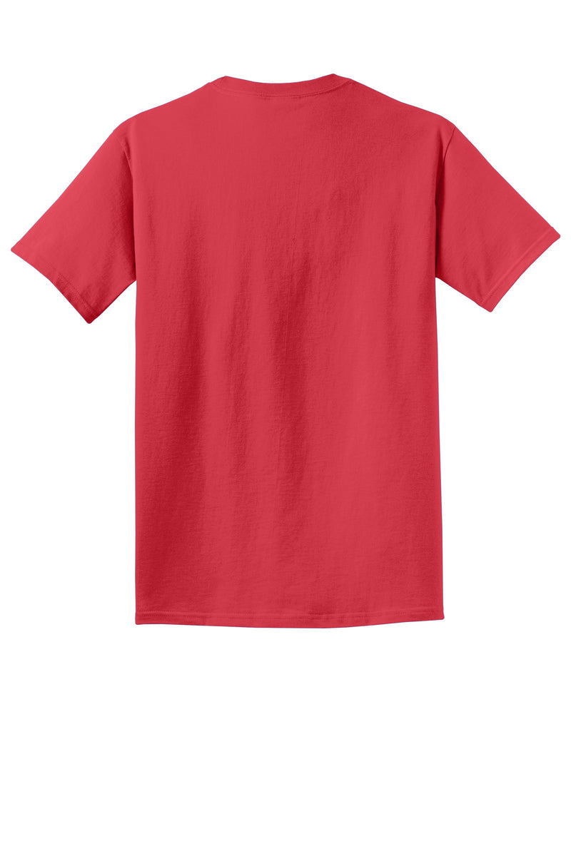 Port & Co Beach Wash Garment-Dyed Tee - Poppy