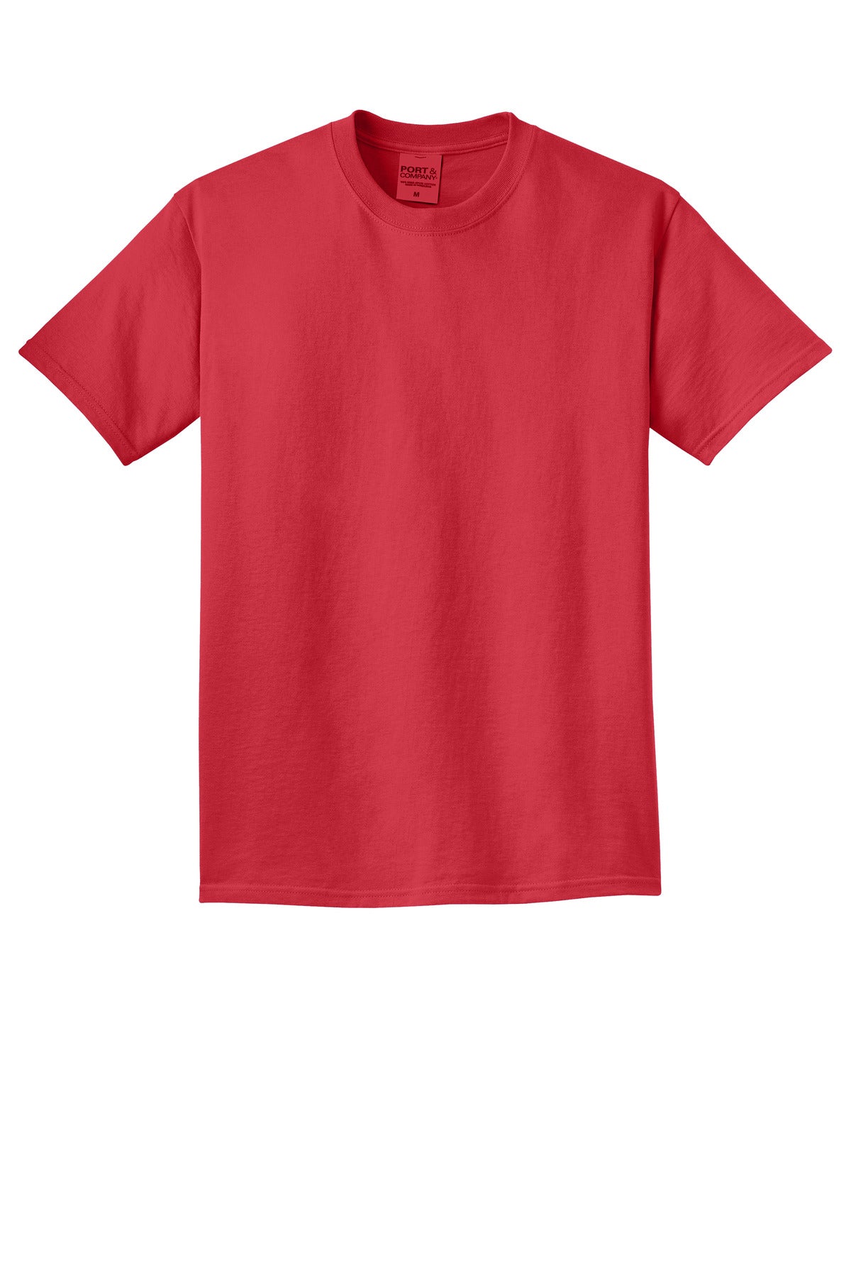 Port & Co Beach Wash Garment-Dyed Tee - Poppy