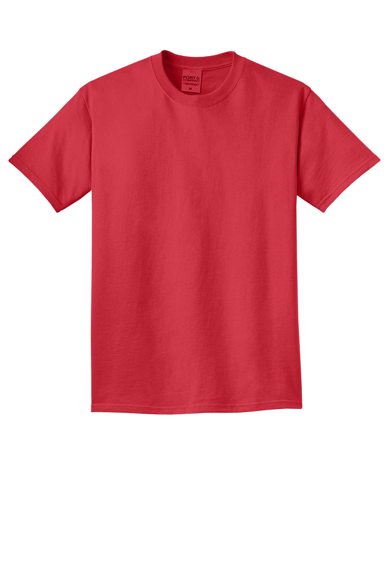 Port & Co Beach Wash Garment-Dyed Tee - Poppy