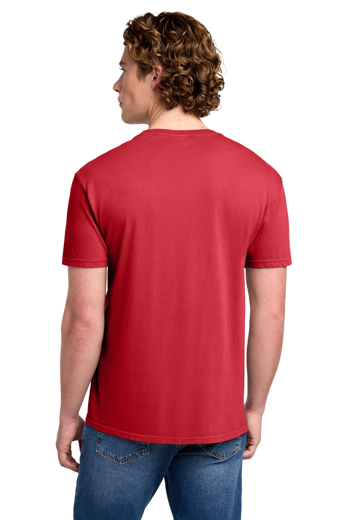 Port & Co Beach Wash Garment-Dyed Tee - Poppy