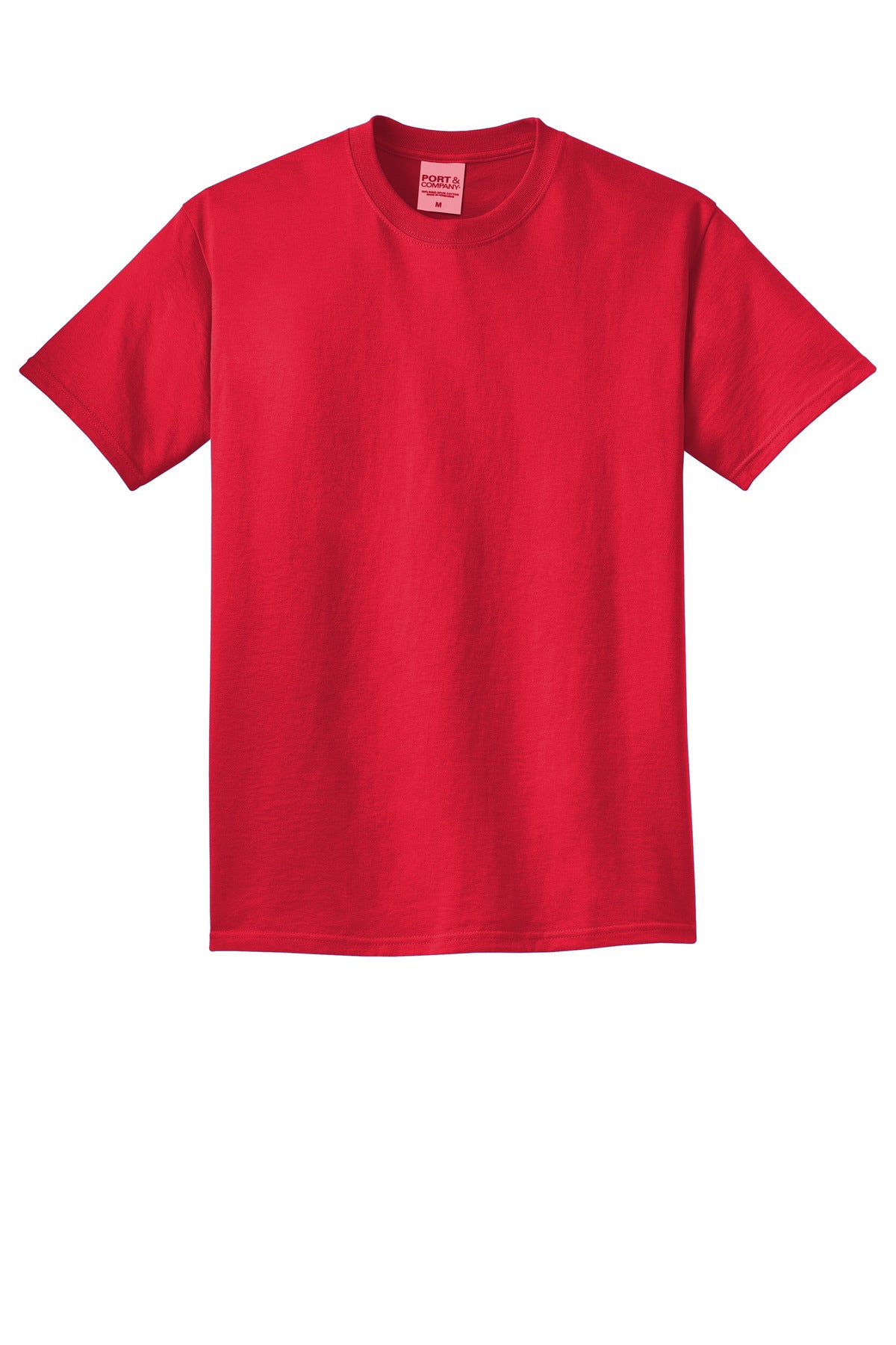 Port & Co Beach Wash Garment-Dyed Tee - Red