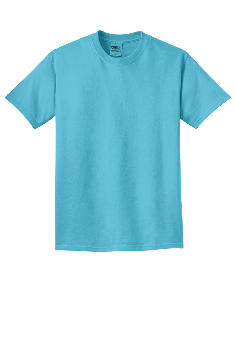 Port & Co Beach Wash Garment-Dyed Tee - Tidal Wave