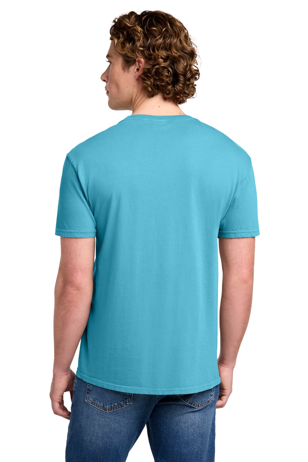 Port & Co Beach Wash Garment-Dyed Tee - Tidal Wave