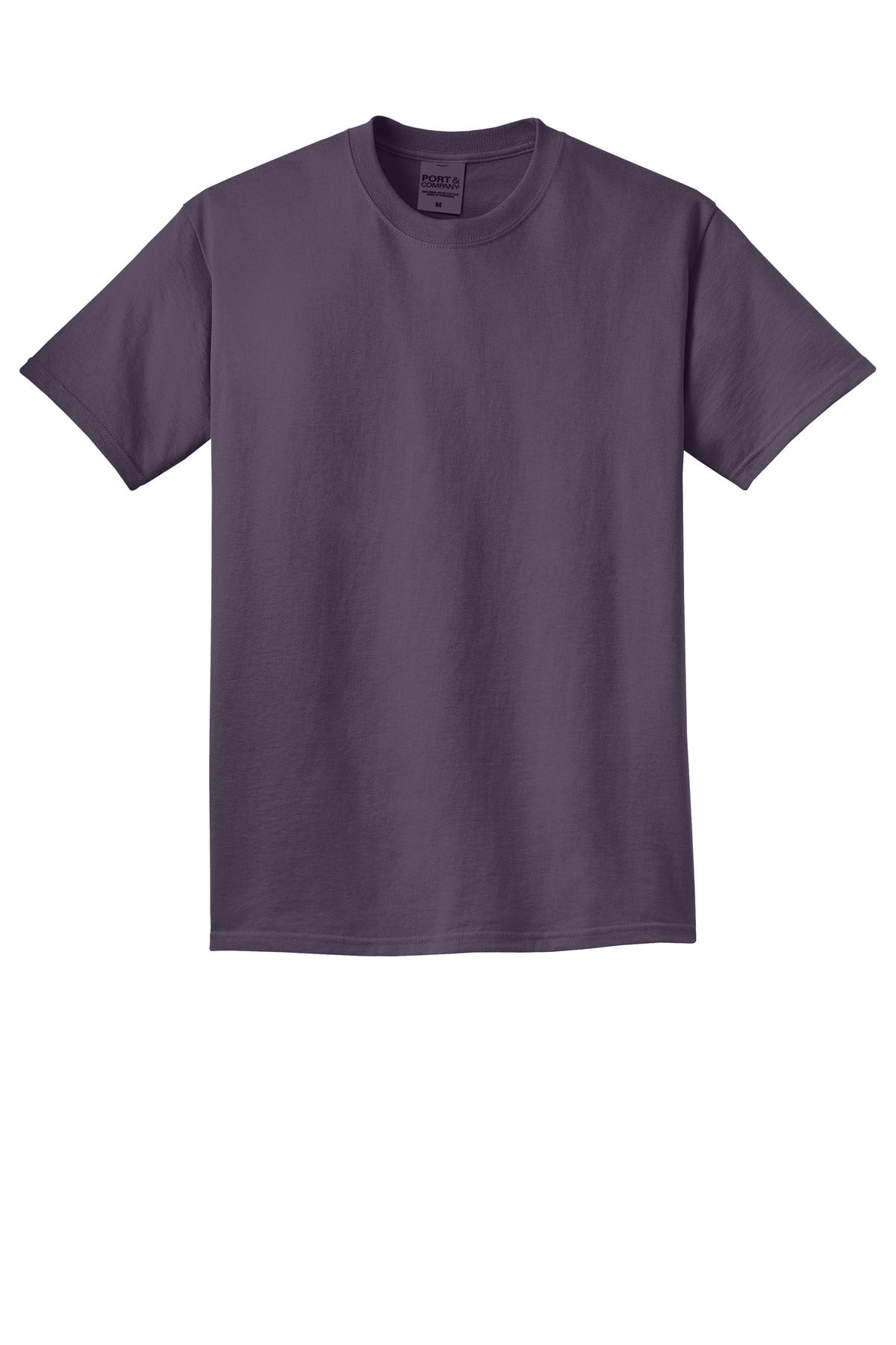 Port & Co Beach Wash Garment-Dyed Tee - Vintage Plum