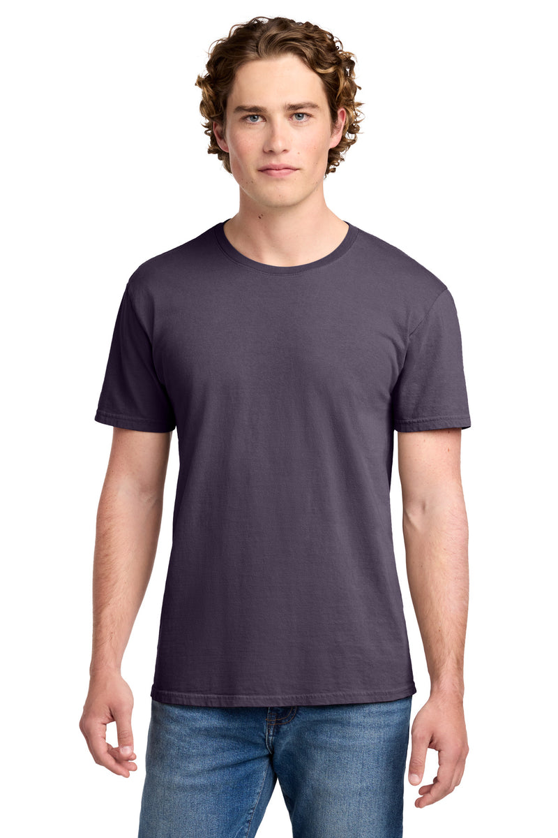 Port & Co Beach Wash Garment-Dyed Tee - Vintage Plum