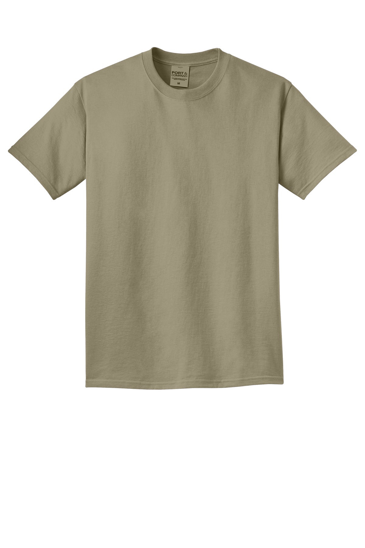 Port & Co Beach Wash Garment-Dyed Tee - Walnut