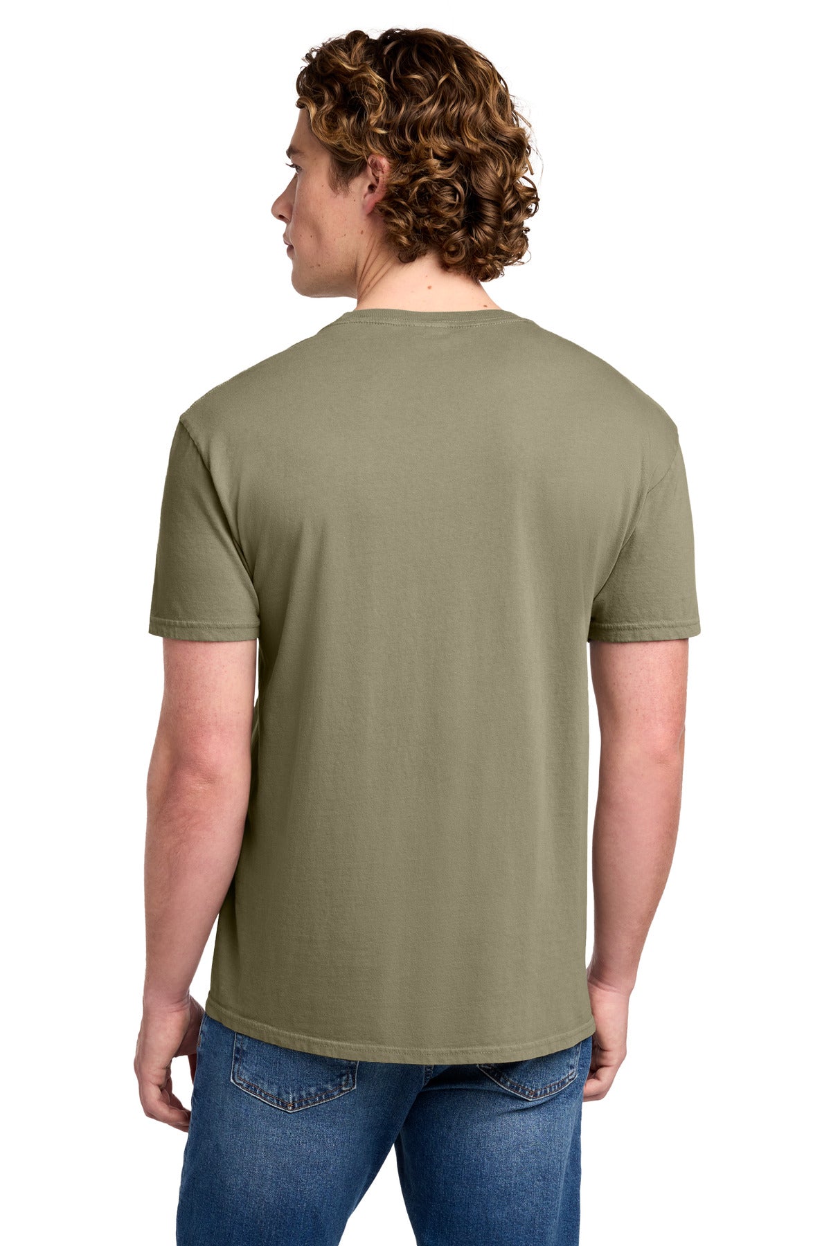 Port & Co Beach Wash Garment-Dyed Tee - Walnut
