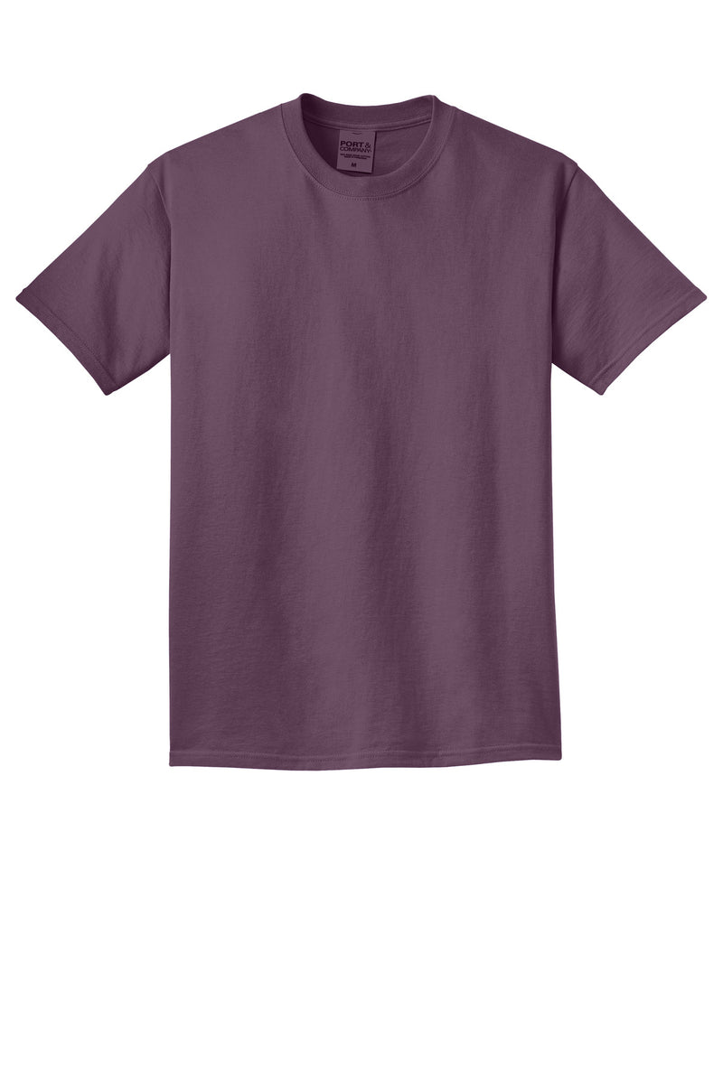 Port & Co Beach Wash Garment-Dyed Tee - Wineberry