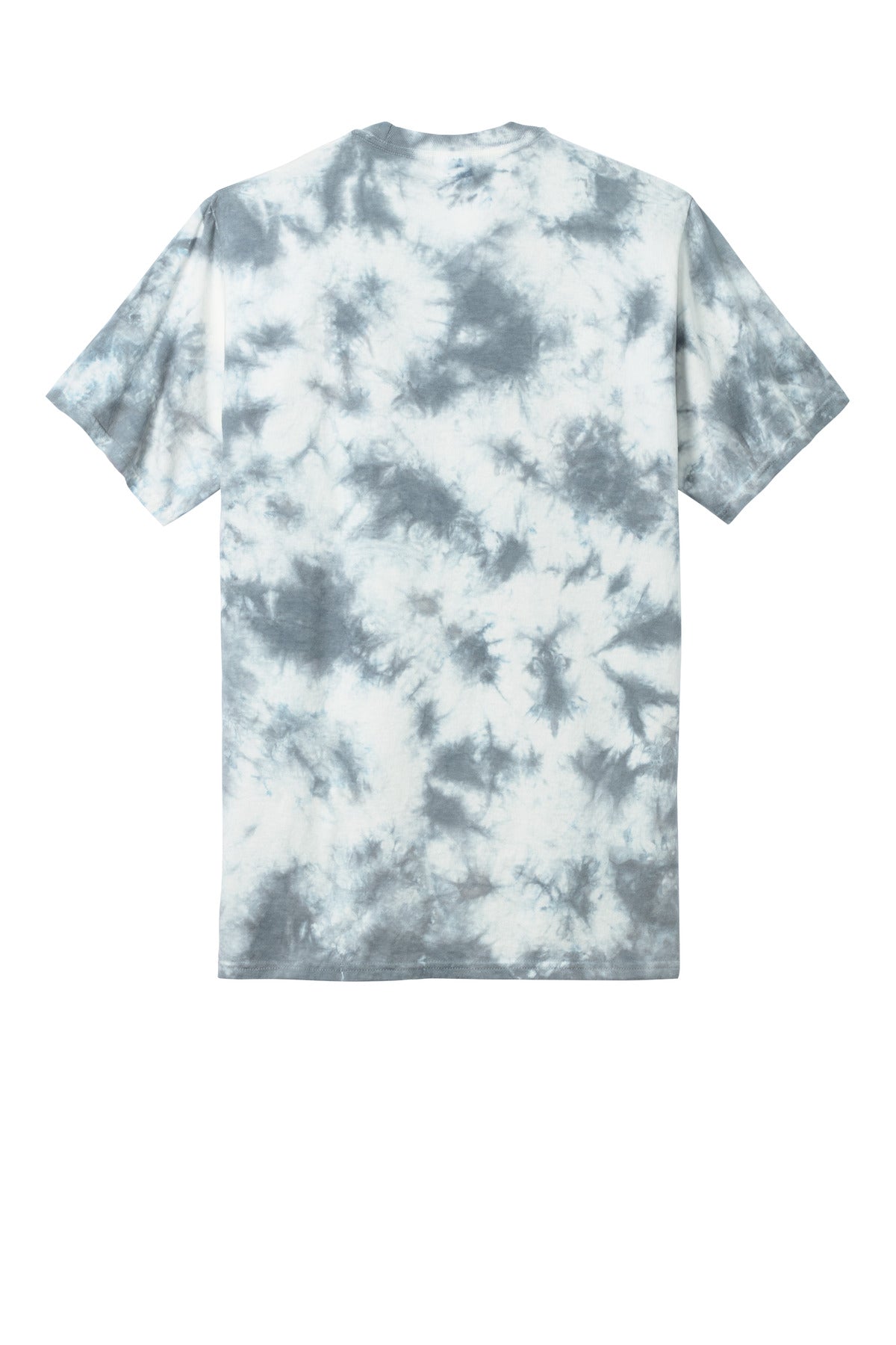 Port & Co Crystal Tie-Dye Tee - Grey