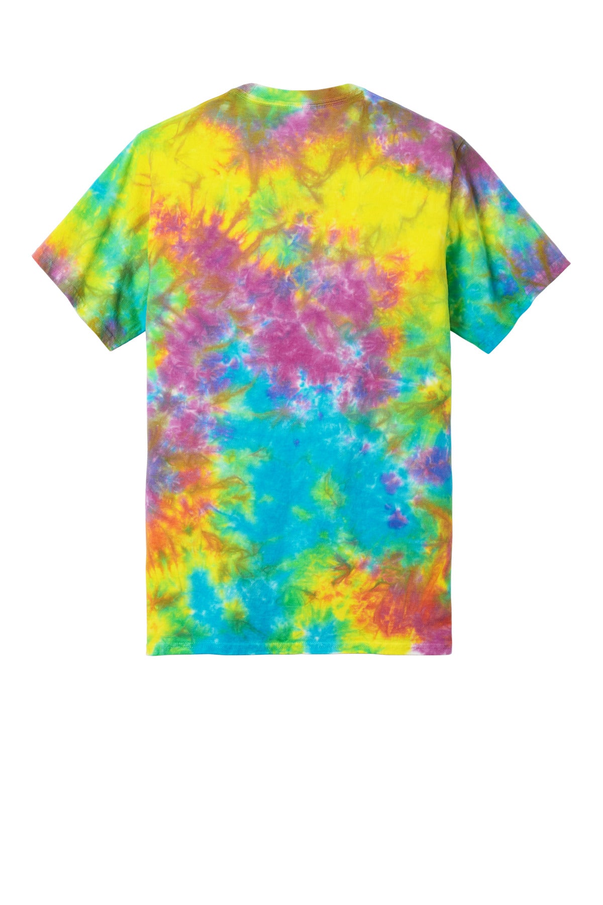 Port & Co Crystal Tie-Dye Tee - Jeweltone Colorburst