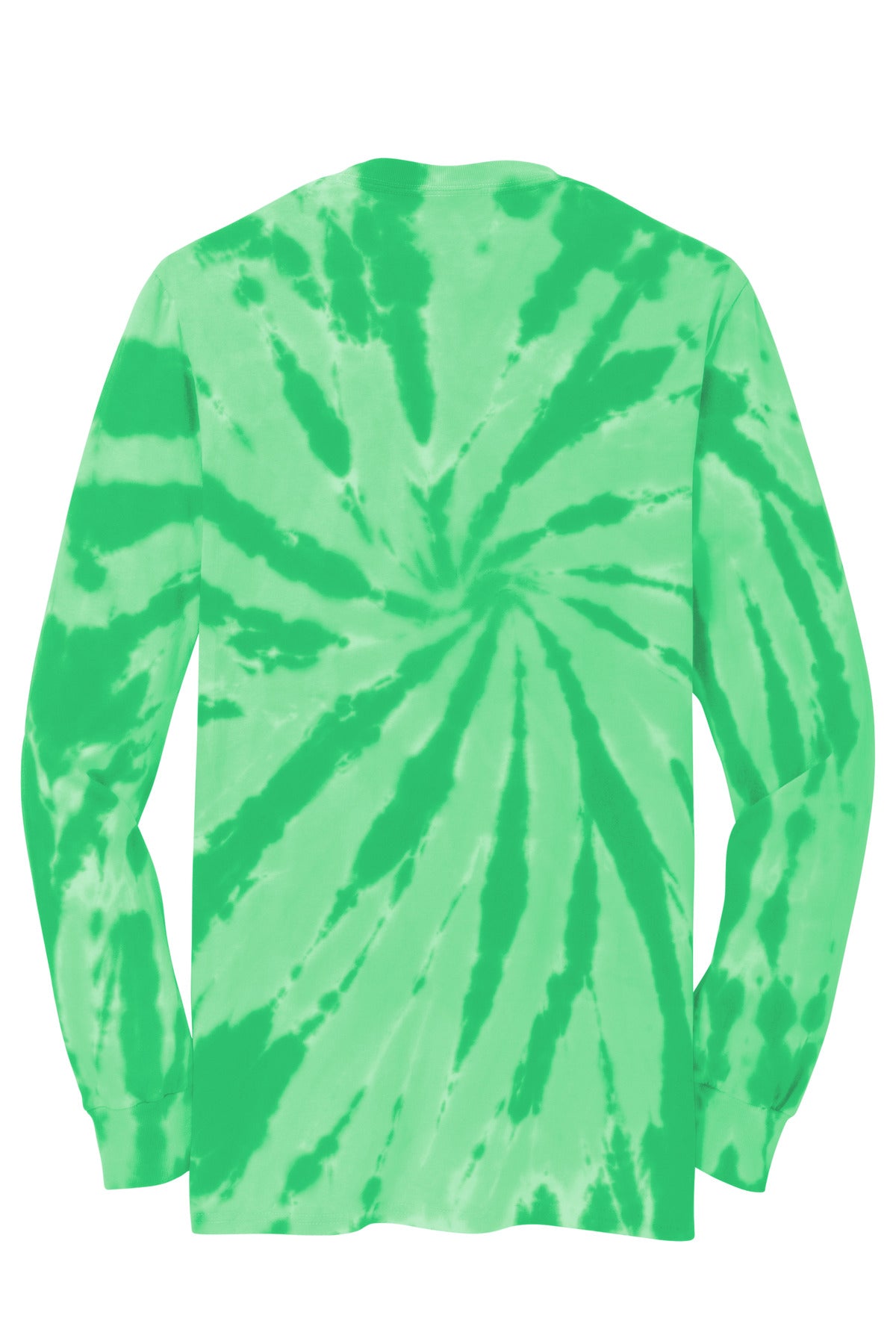 Port & Co Tie-Dye Long Sleeve Tee - Kelly