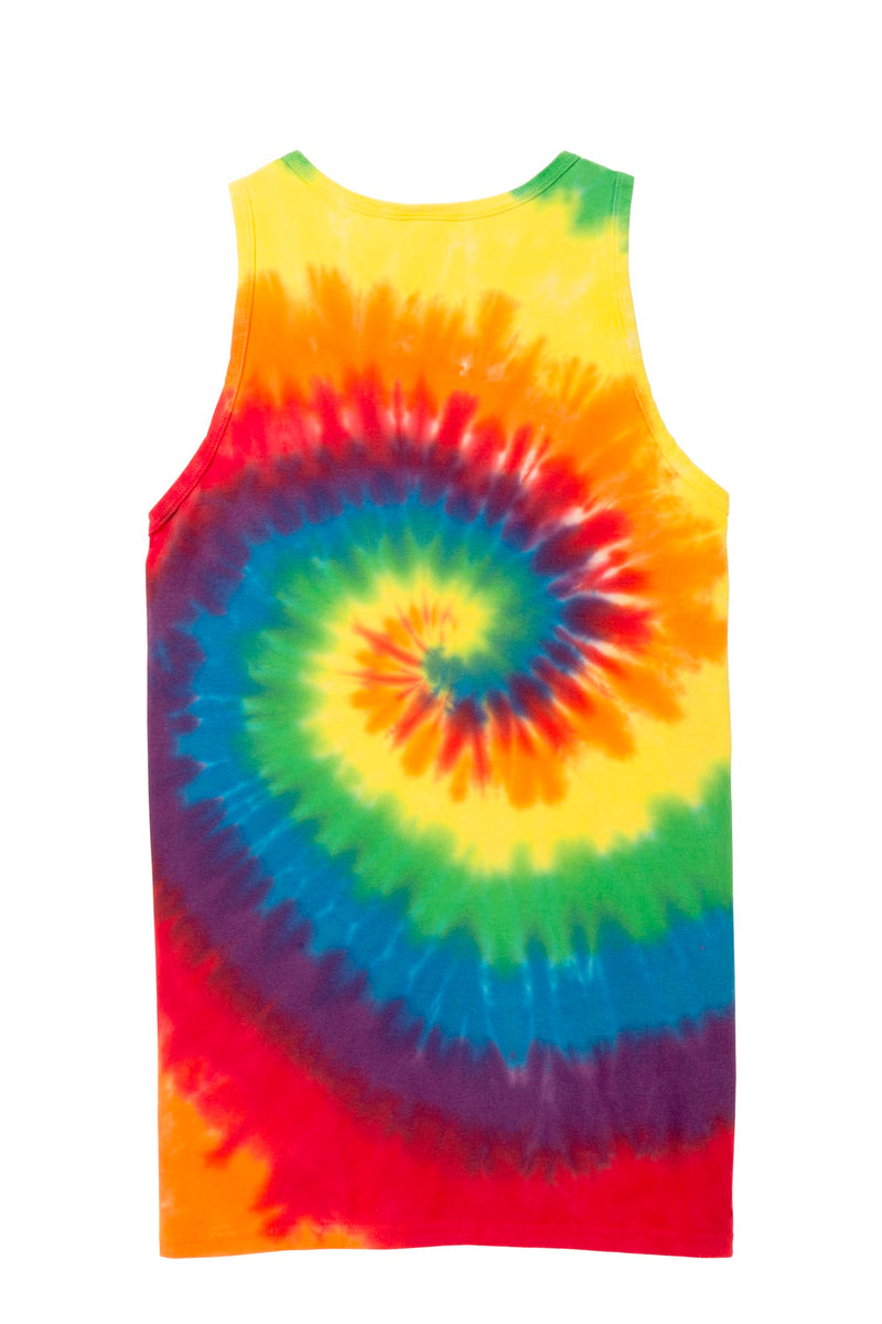 Port & Co Tie-Dye Tank Top - Rainbow