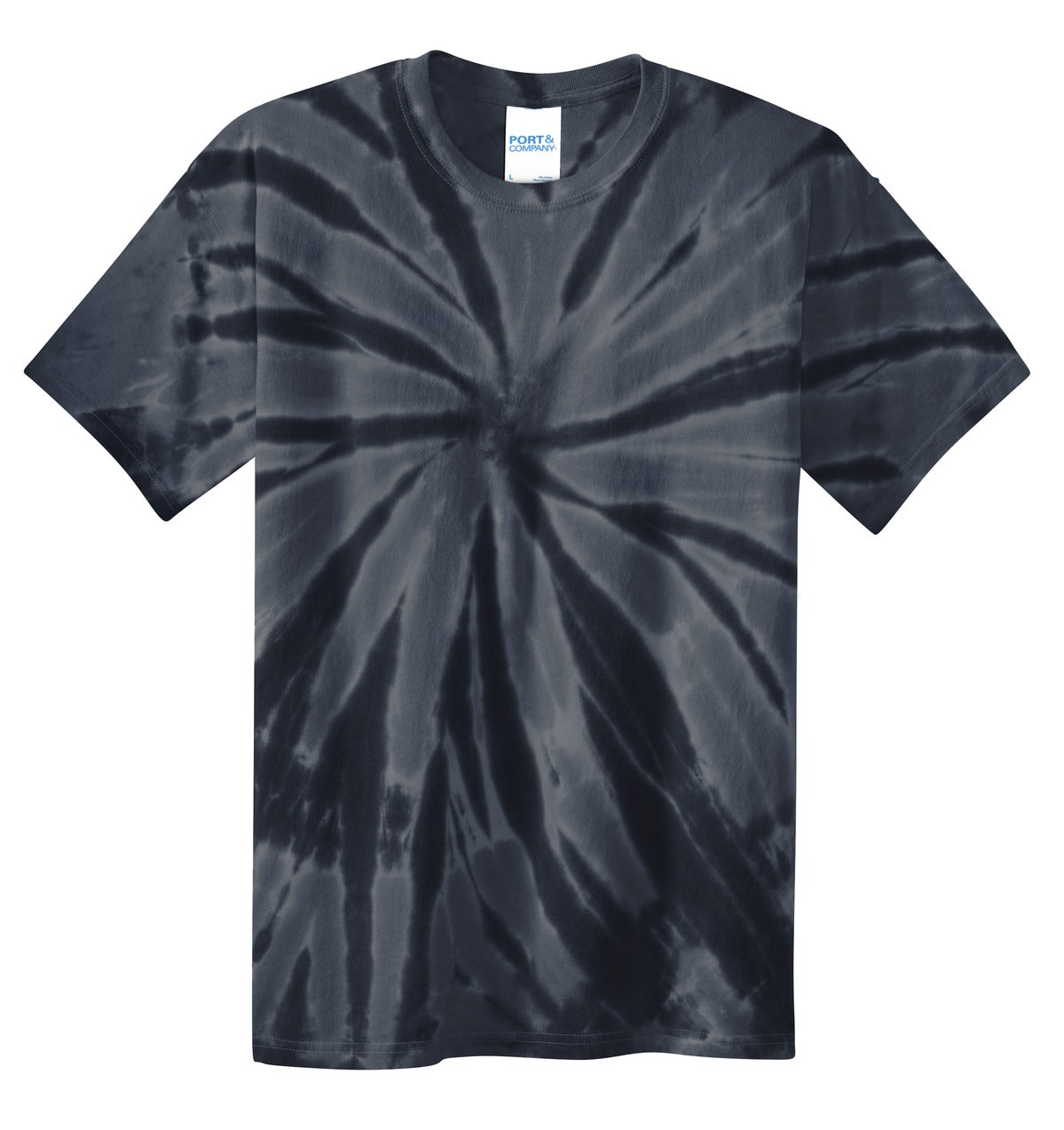 Port & Co Youth Tie-Dye Tee - Black