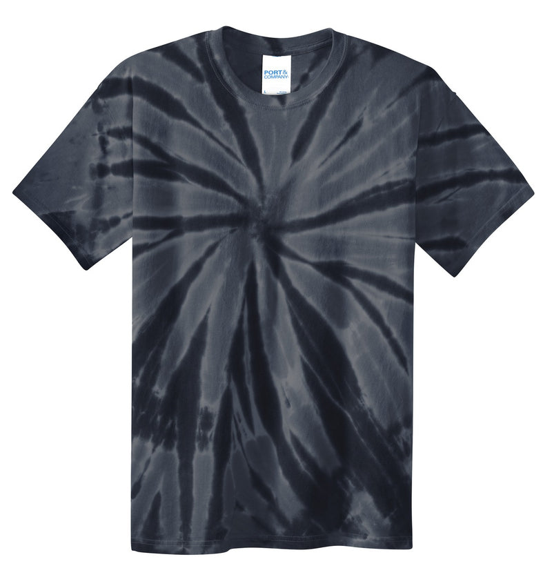 Port & Co Youth Tie-Dye Tee - Black