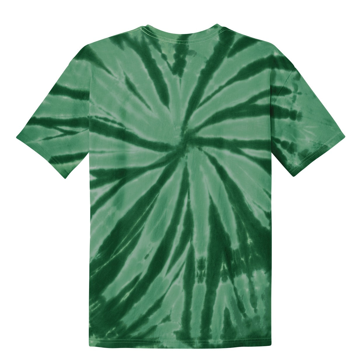 Port & Co Youth Tie-Dye Tee - Forest Green