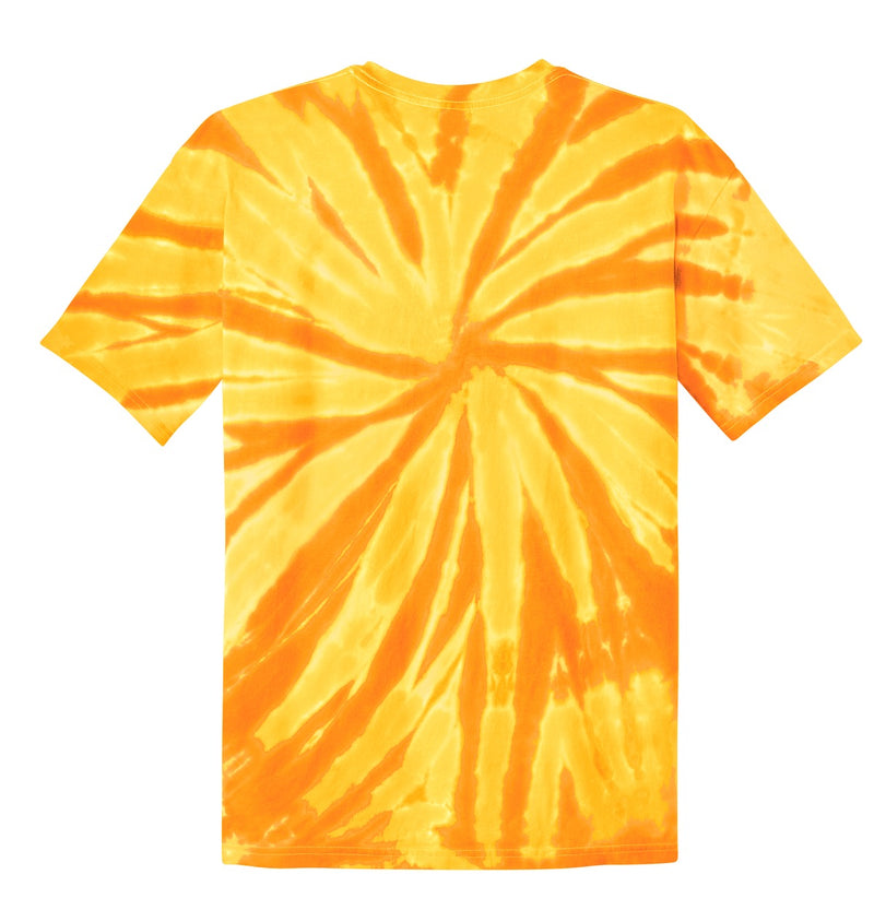 Port & Co Youth Tie-Dye Tee - Gold