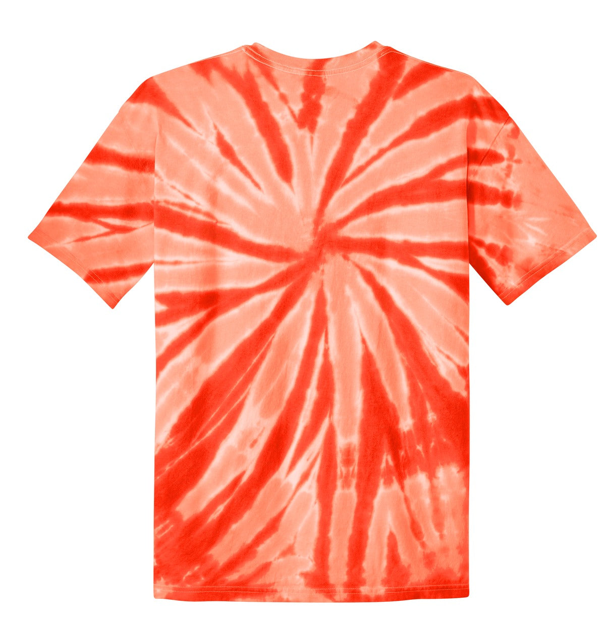 Port & Co Youth Tie-Dye Tee - Orange