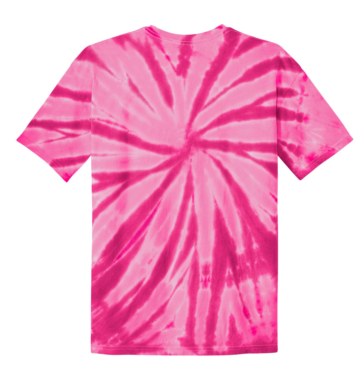 Port & Co Youth Tie-Dye Tee - Pink