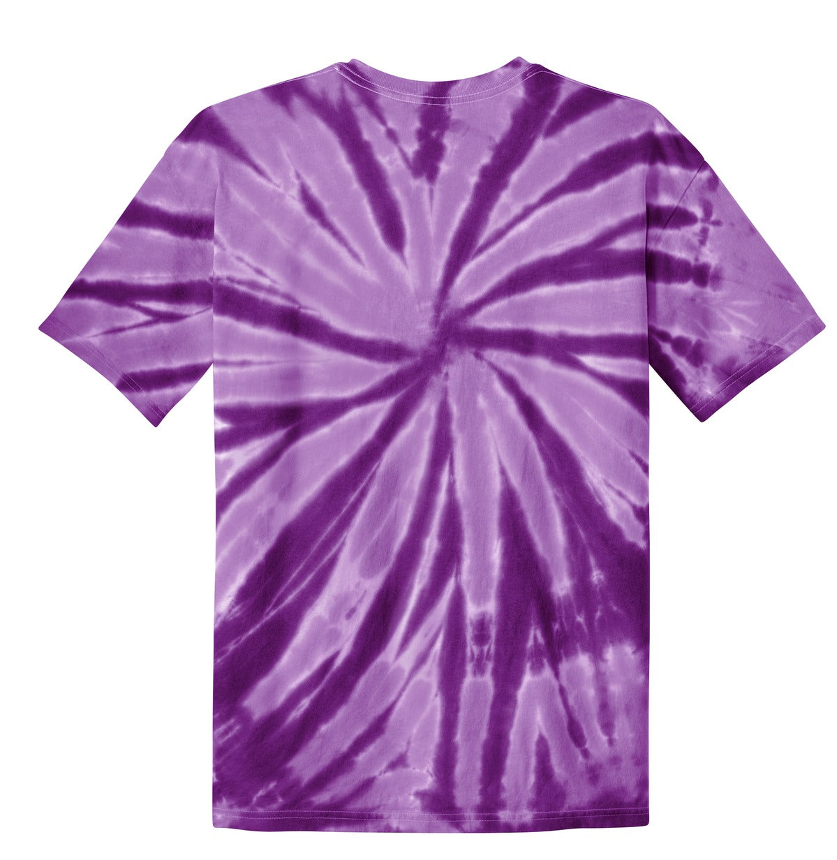 Port & Co Youth Tie-Dye Tee - Purple