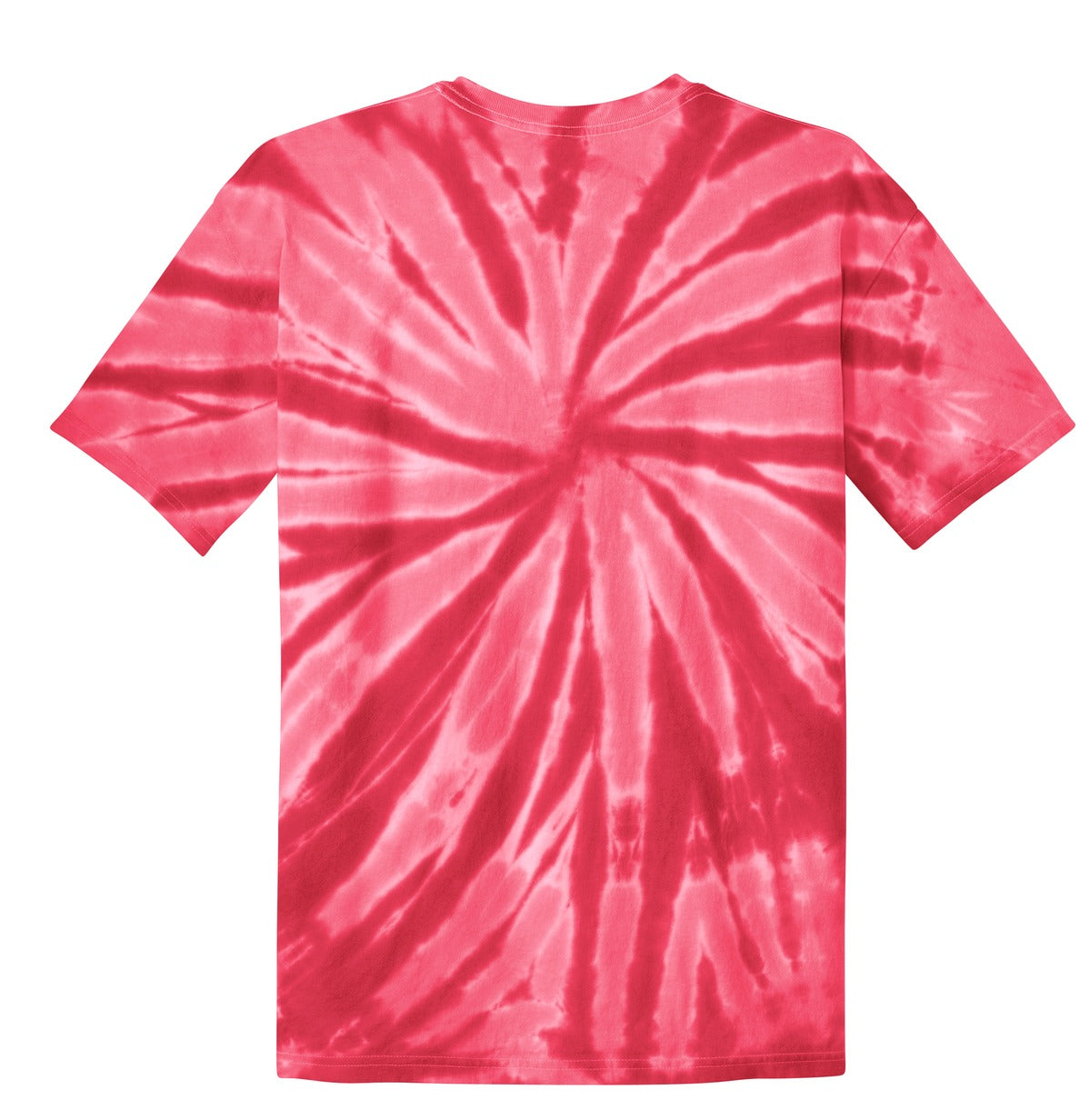 Port & Co Youth Tie-Dye Tee - Red