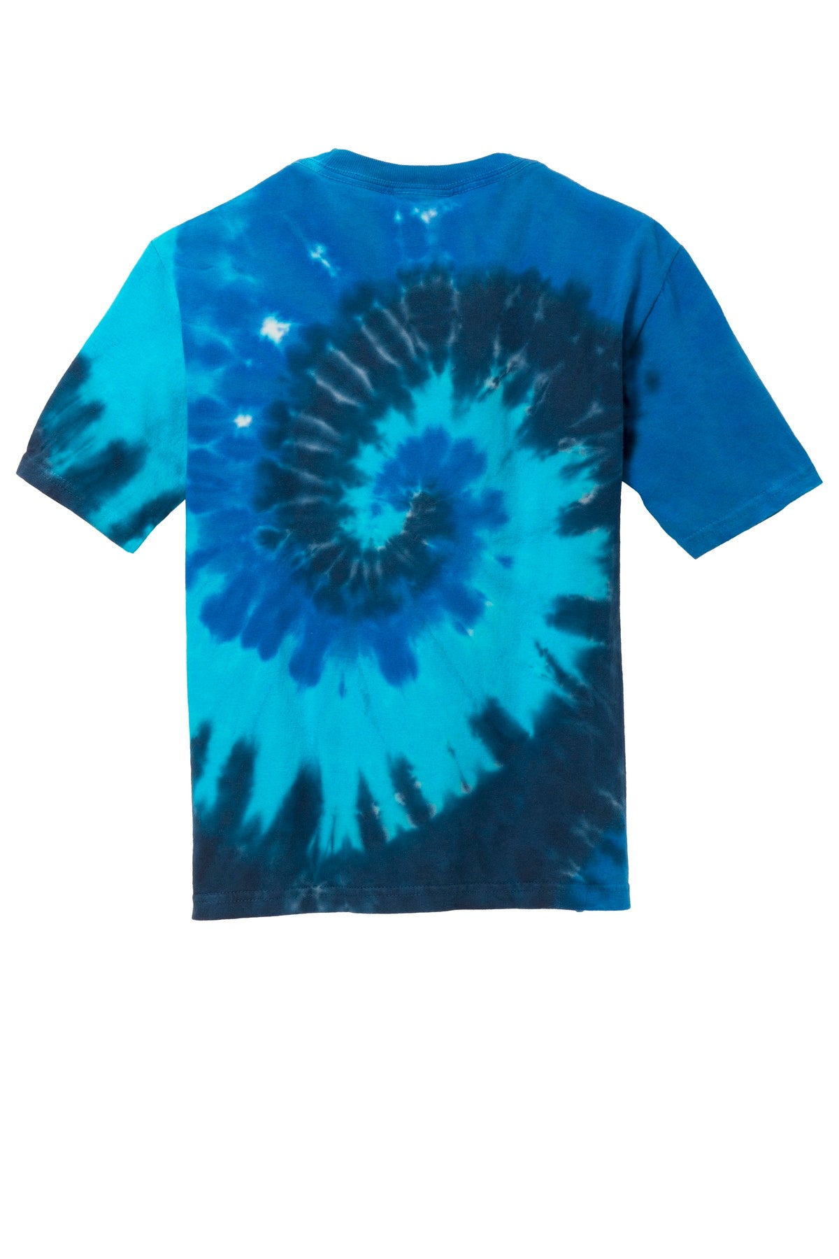 Port & Co Youth Tie-Dye Tee - Ocean Rainbow