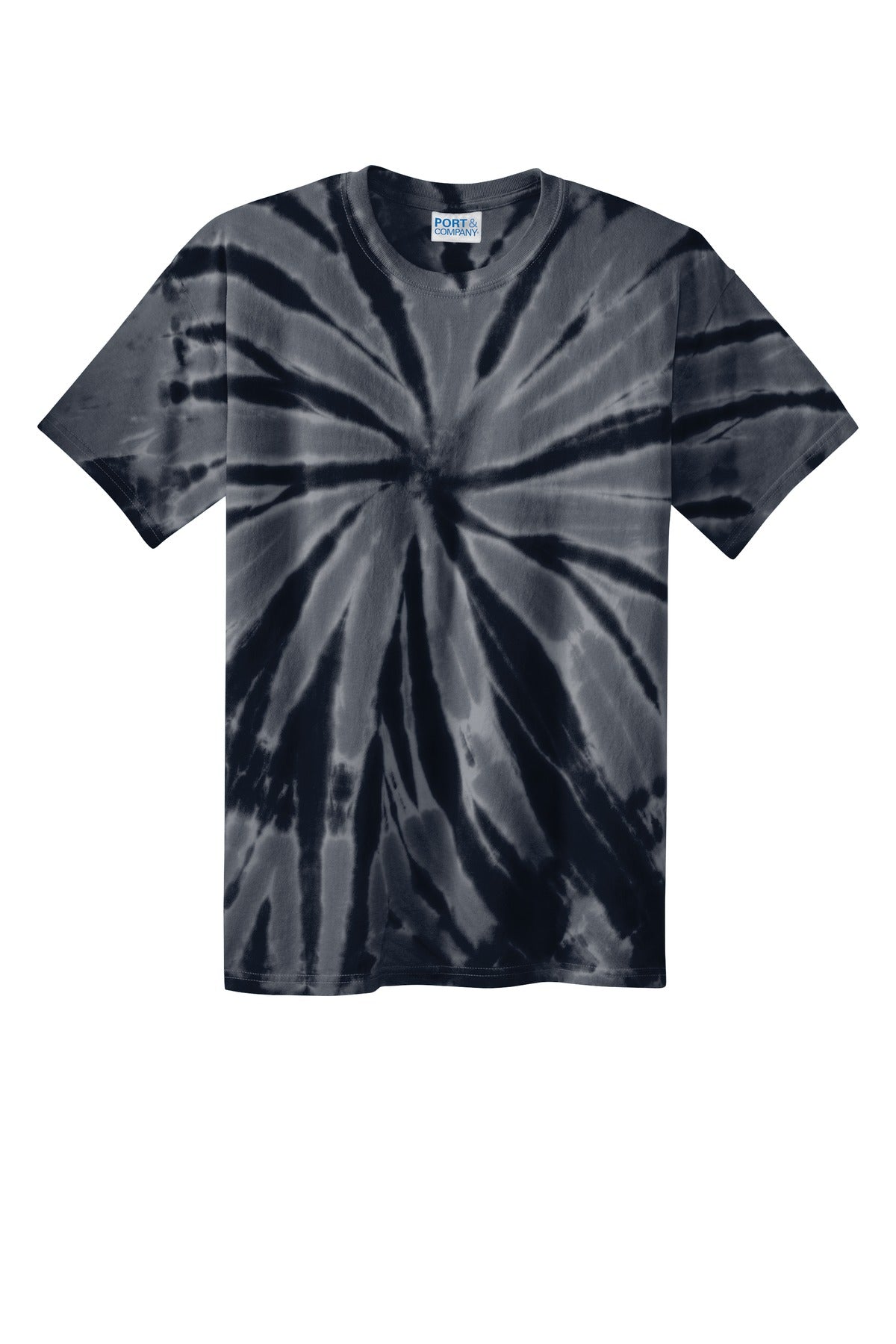 Port & Co Tie-Dye Tee - Black
