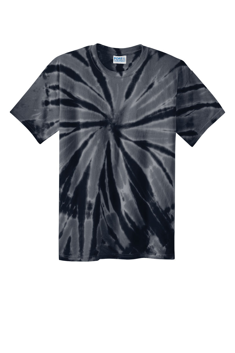 Port & Co Tie-Dye Tee - Black