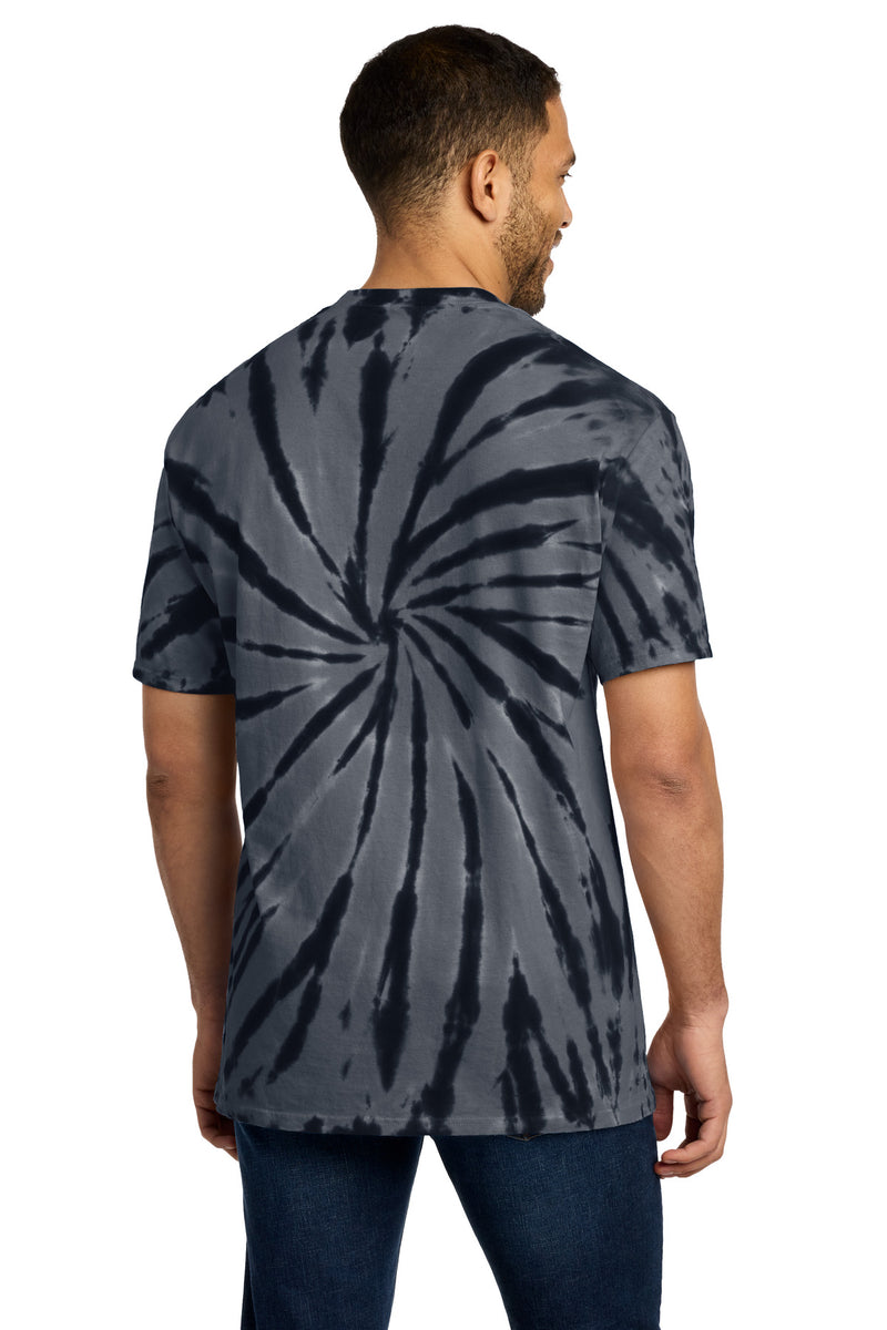 Port & Co Tie-Dye Tee - Black