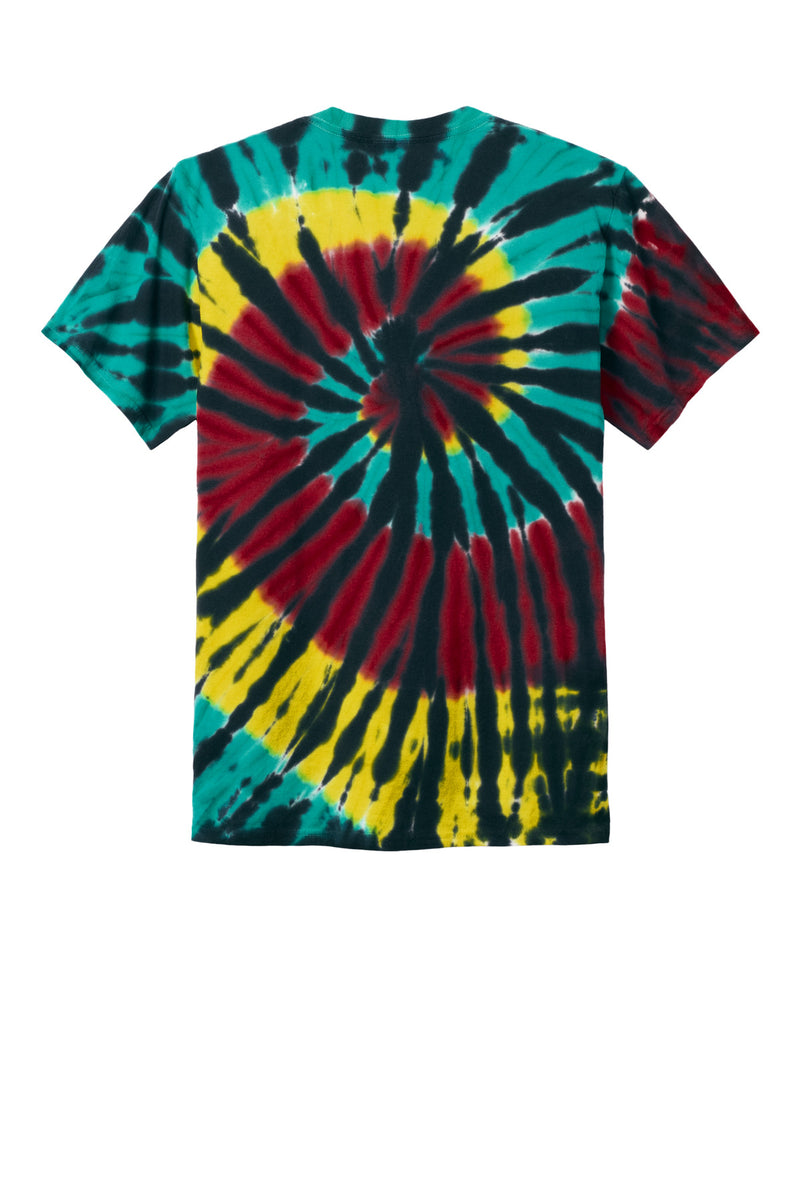 Port & Co Tie-Dye Tee - Island Spiral