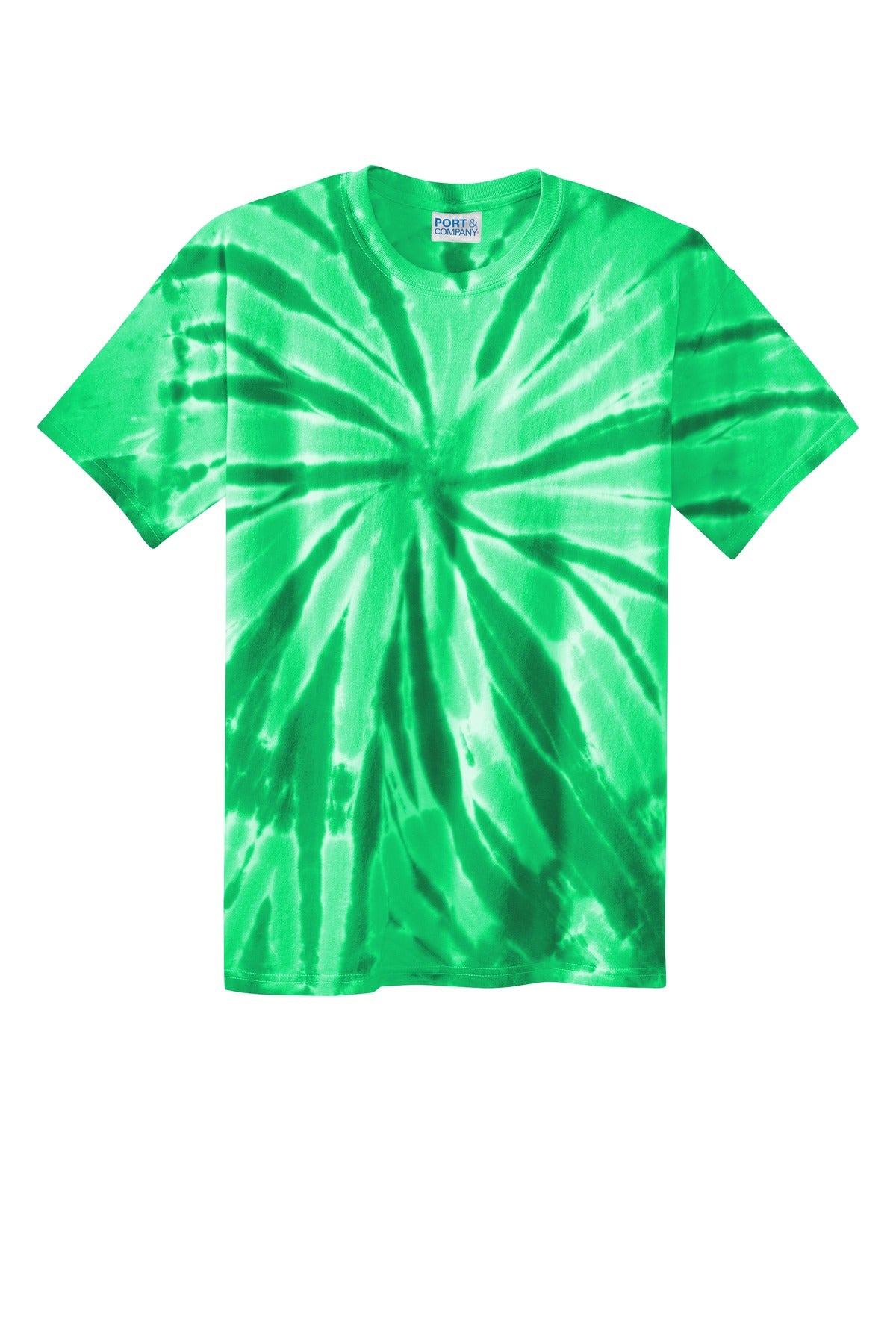 Port & Co Tie-Dye Tee - Kelly