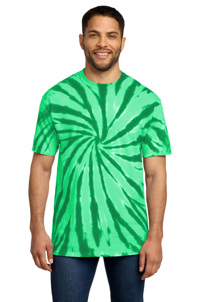 Port & Co Tie-Dye Tee - Kelly