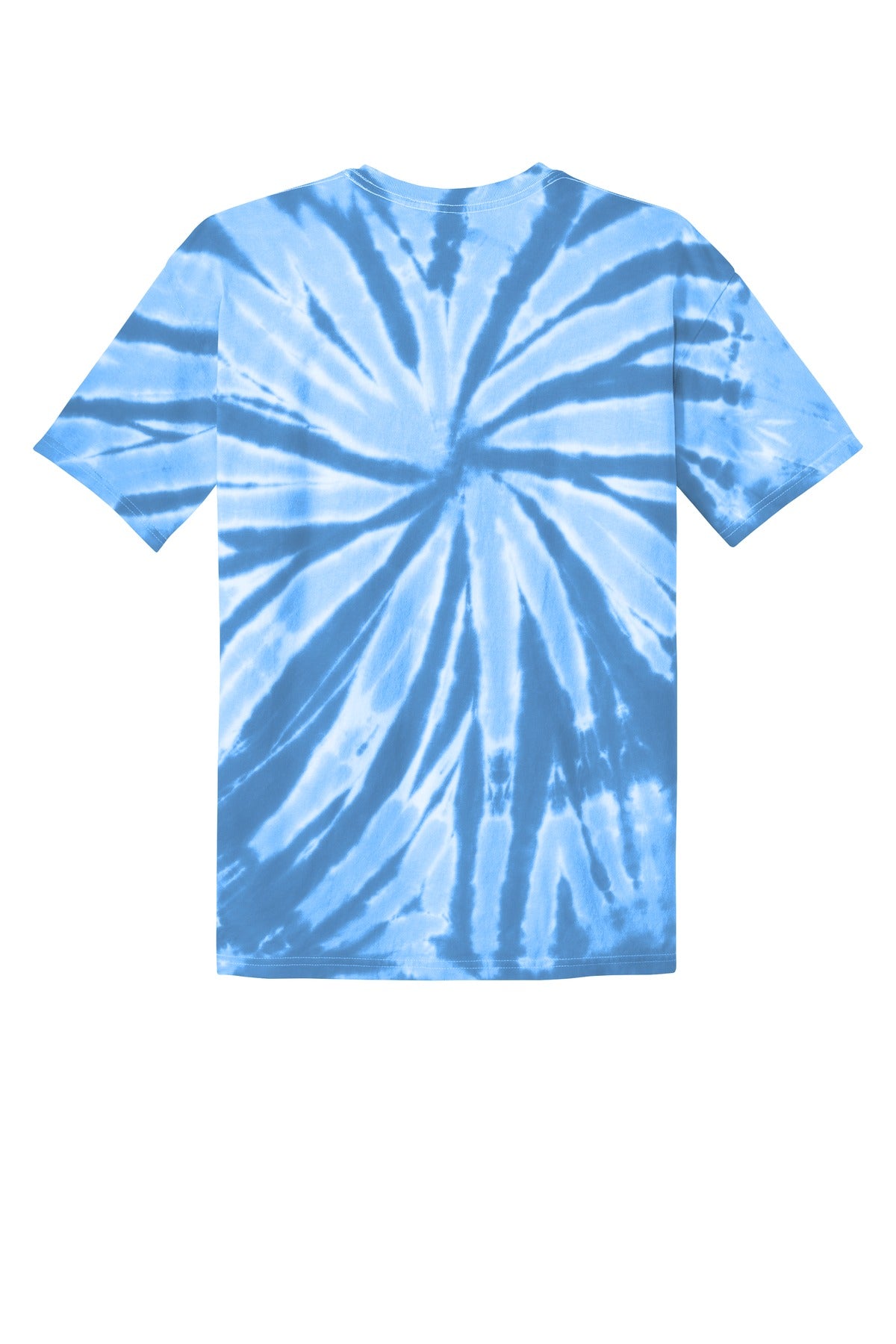 Port & Co Tie-Dye Tee - Light Blue