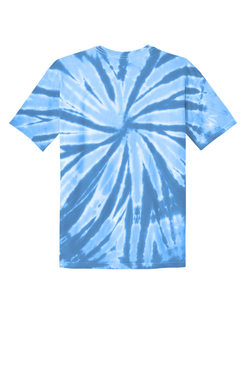 Port & Co Tie-Dye Tee - Light Blue