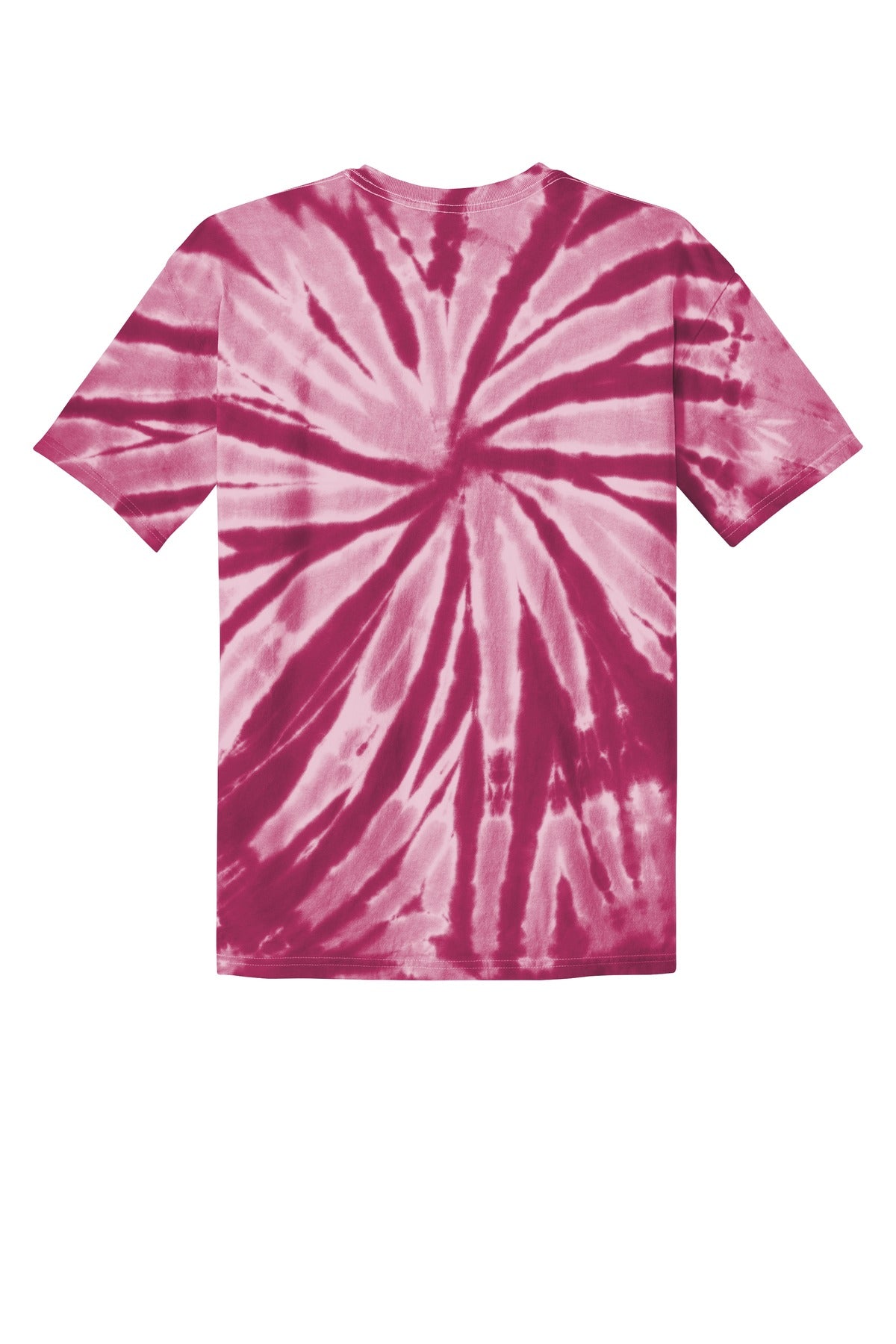 Port & Co Tie-Dye Tee - Maroon
