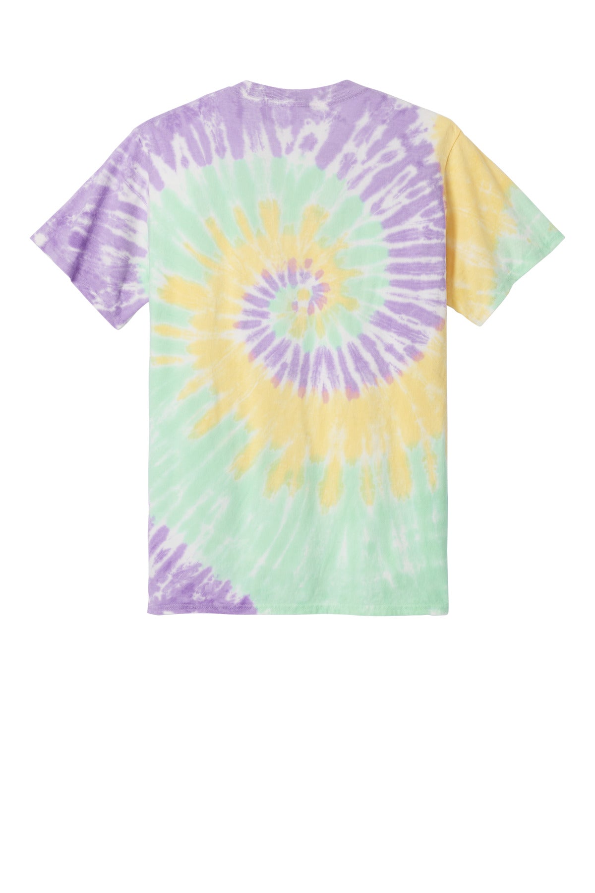 Port & Co Tie-Dye Tee - Mint Rainbow