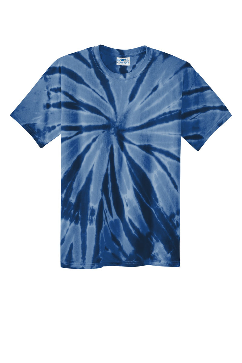 Port & Co Tie-Dye Tee - Navy