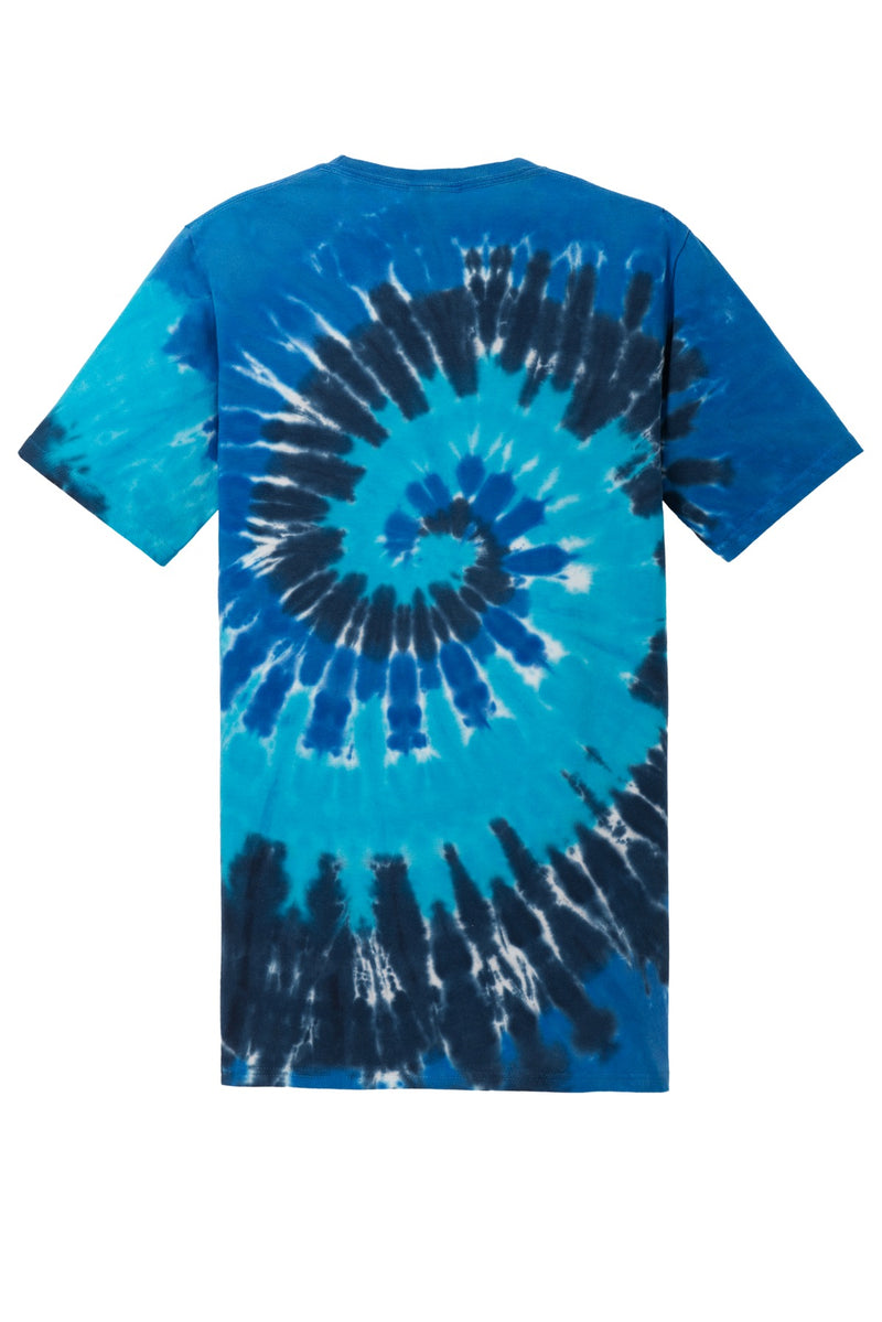 Port & Co Tie-Dye Tee - Ocean Rainbow