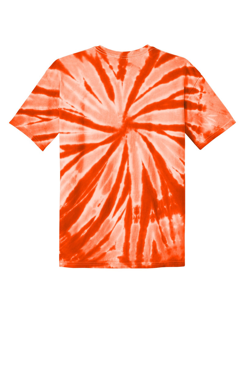 Port & Co Tie-Dye Tee - Orange