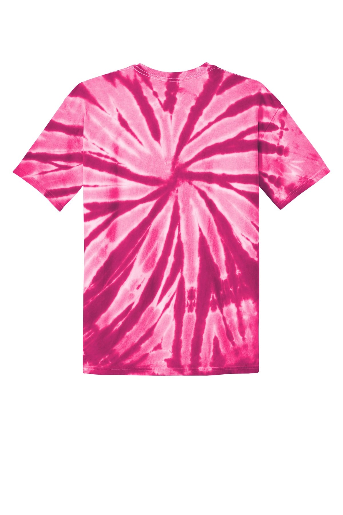 Port & Co Tie-Dye Tee - Pink