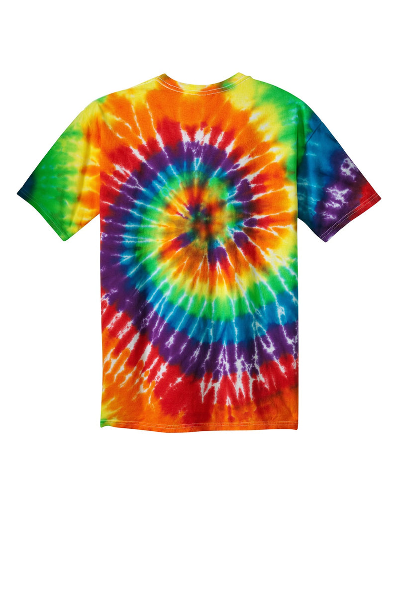 Port & Co Tie-Dye Tee - Rainbow