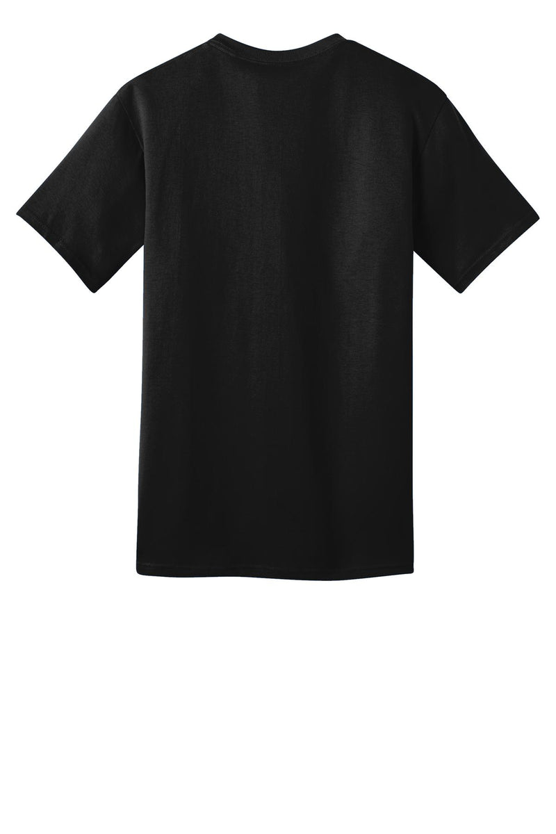 Port & Co Ring Spun Cotton Tee - Jet Black