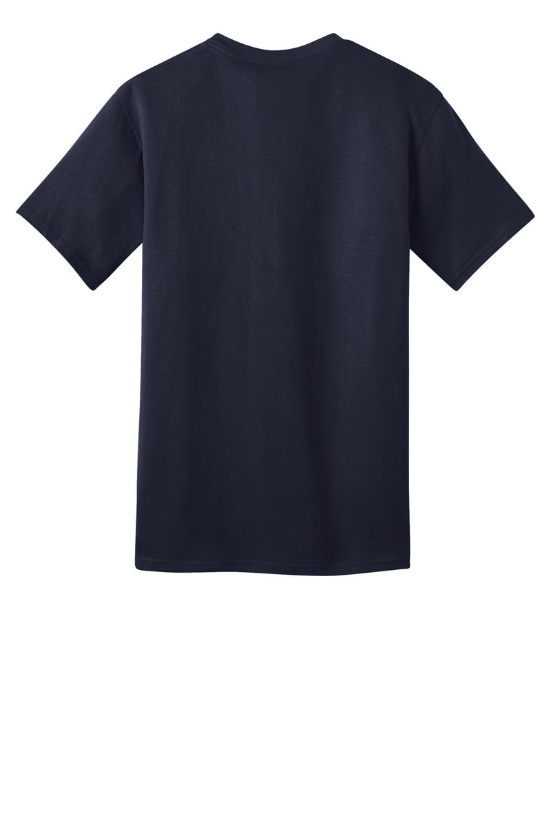 Port & Co Ring Spun Cotton Tee - Navy