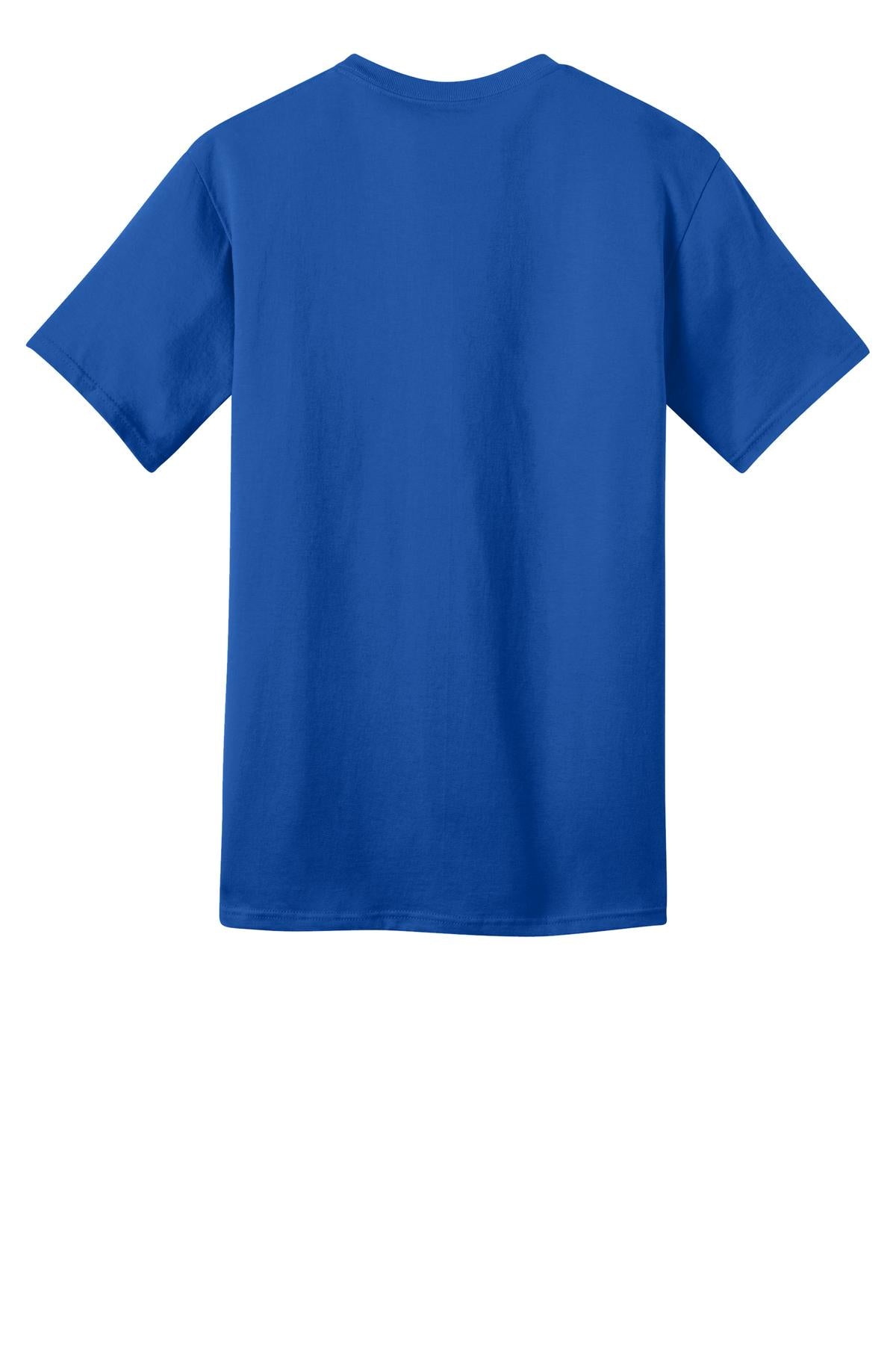 Port & Co Ring Spun Cotton Tee - Royal
