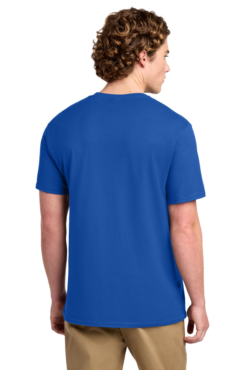 Port & Co Ring Spun Cotton Tee - Royal