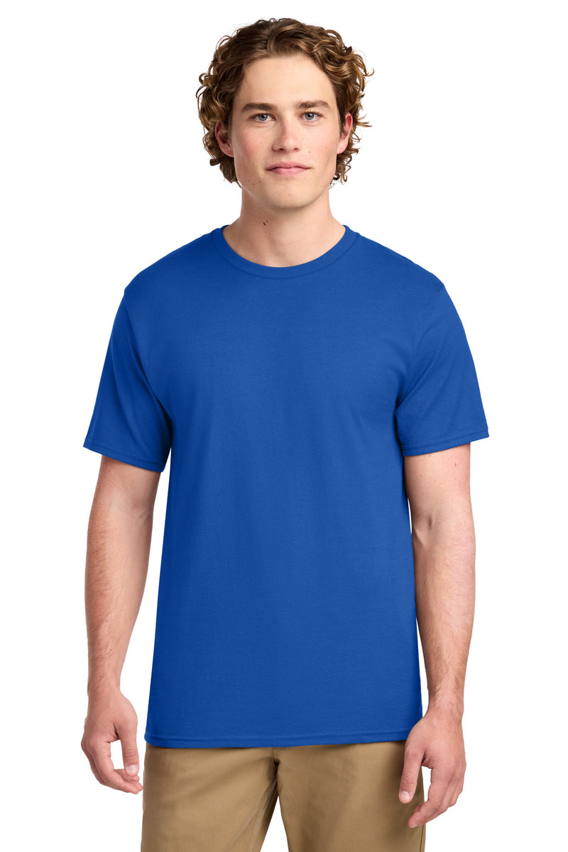 Port & Co Ring Spun Cotton Tee - Royal