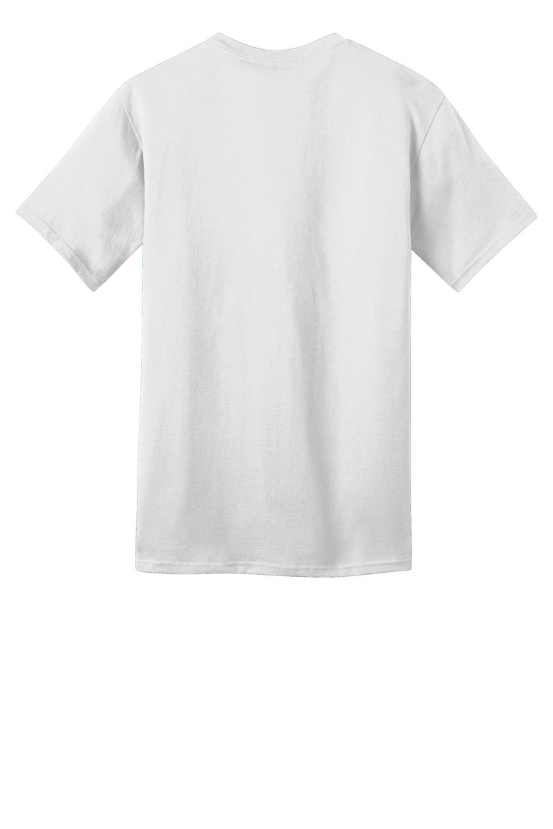 Port & Co Ring Spun Cotton Tee - White