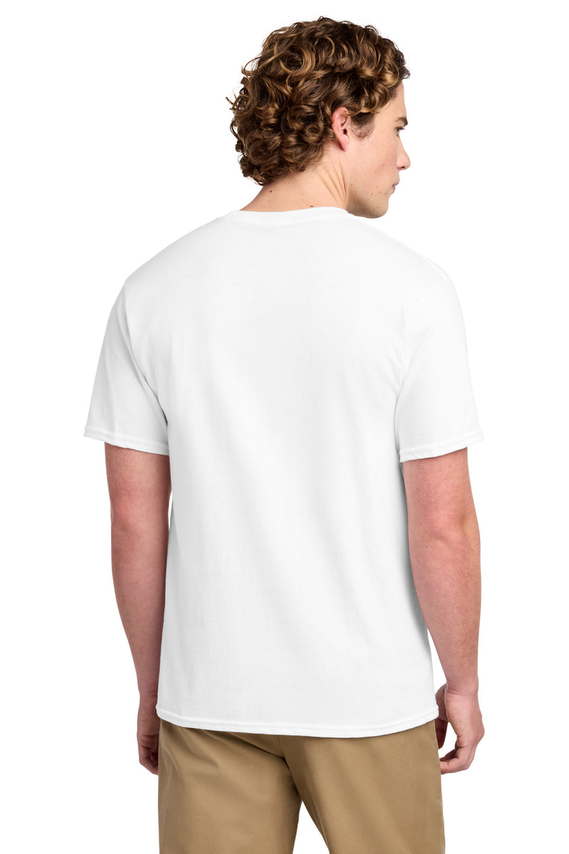 Port & Co Ring Spun Cotton Tee - White