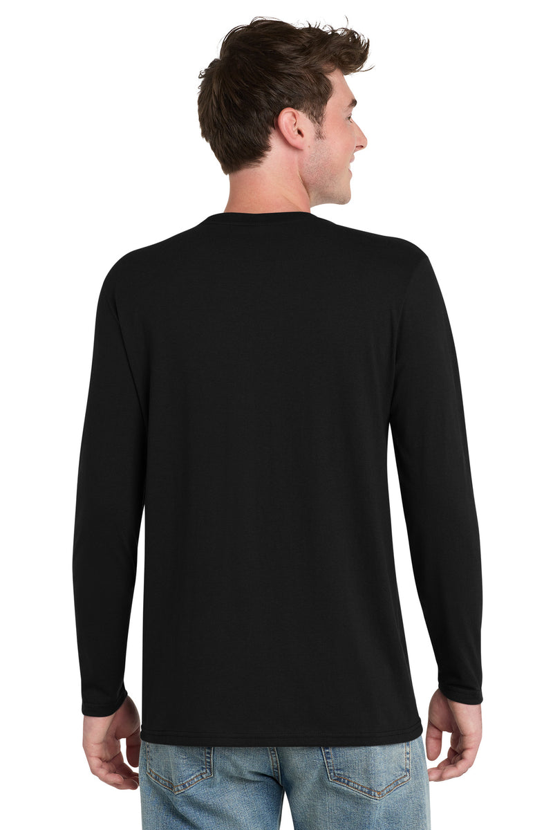 Port & Co Tri-Blend Long Sleeve Tee - Black