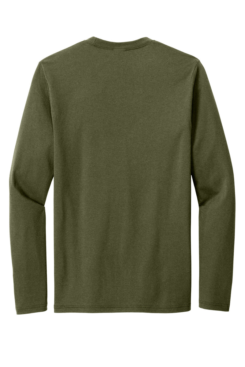 Port & Co Tri-Blend Long Sleeve Tee - Military Green Heather