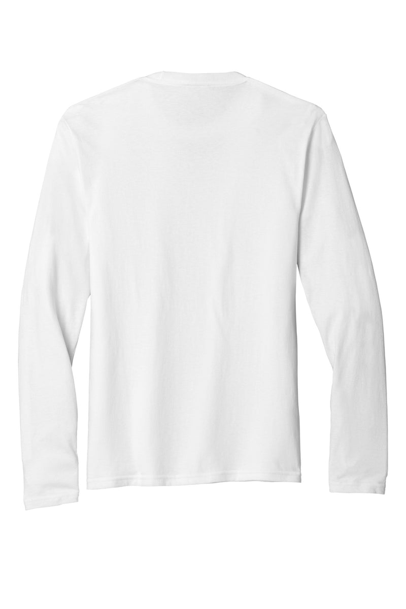 Port & Co Tri-Blend Long Sleeve Tee - White